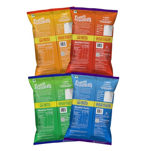 Image of Taali Roasted Peanuts | Try All Flavors | Crunchy Healthy Snacks | No Trans Fat, Gluten free, Roasted Not Fried (Pack of 12 x 140 /150 gms)(weight may vary)
