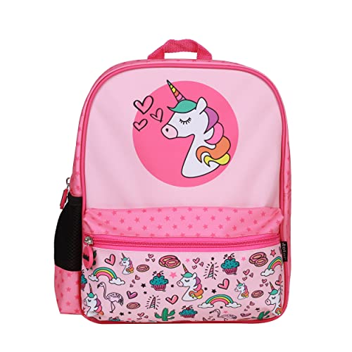 I-TOTAL® - Sac à dos avec poches extérieures pour garçons et filles école primaire 3-6 ans 24 x 30 x 11 cm UNICORN Cover