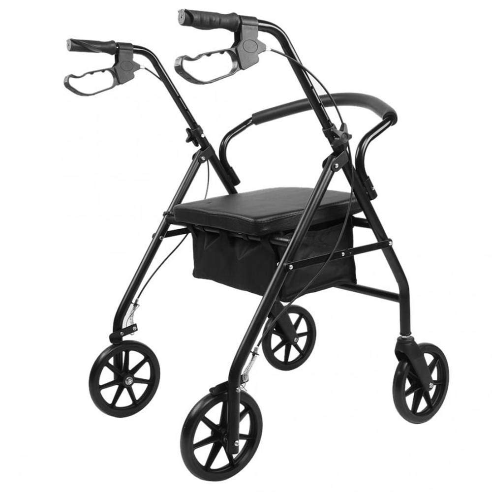 Walker, deambulatore Compatto e Pieghevole, Sedia a rotelle Leggera e Regolabile, Sedia a rotelle elettrica alla Moda - per ausilio alla Mobilità e al Trasporto. È così Gentile da Parte Tua.