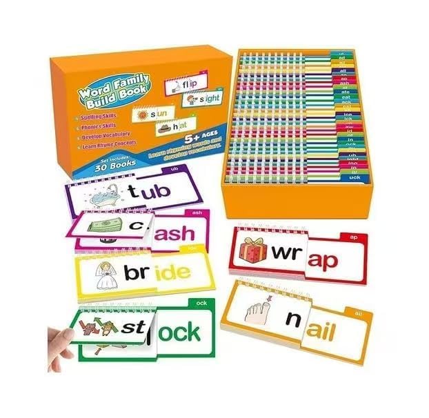 30 Reading & Rhyming Flipbooks Set