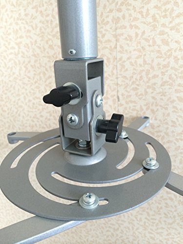 Xtrempro Projector Ceiling Mount Universal Extension, Tilt 30 Degree 360° Degree Max 22Lbs Load Capacity - Black (41037) #TOP6