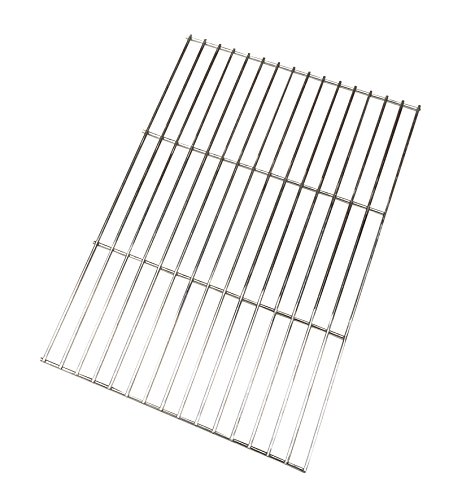 SunshineBBQs Replacement Stainless Steel BBQ Cooking Grill 44cm x 30cm Grid Grates fits Weber Spirit E310 E320 S310 S320 Spirit 300 Series, for Weber Spirit 700, Weber Genesis B and C