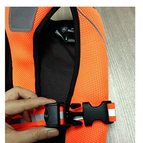 Smartelf Dog Cooling Vest,Dog Cooling Coat,Evaporative Swamp Cooler Jacket Safety Reflective Vest For Large Dogs Walking Outdoor Hunting Training Camping Orange-Xl #TOP3