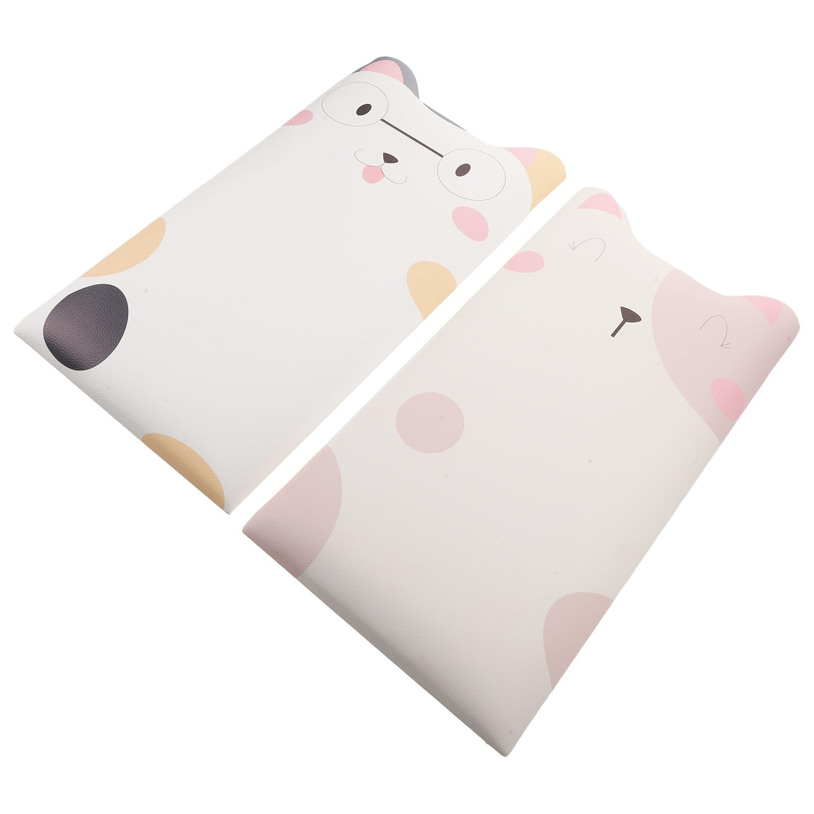 Autocollants muraux anti-collision autocollant imitation cuir pour protection murale enfant