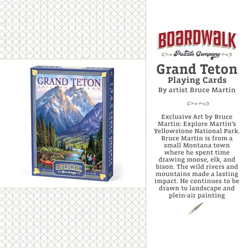 Naipes Póker Grand Teton National Park miniatura 6