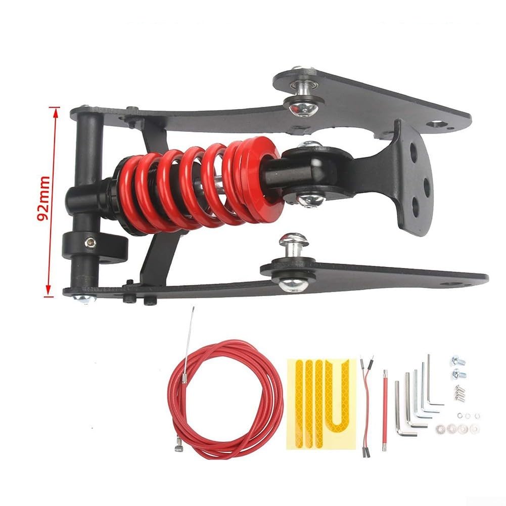 Para xiaomi para M365 1S PRO2 Scooter eléctrico amortiguador trasero, mejora sin esfuerzo la comodidad y la estabilidad de conducción (negro para Pro/Pro2)