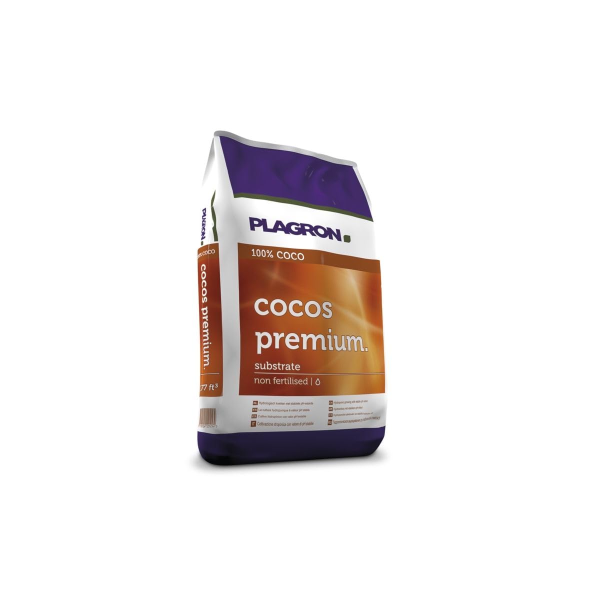 Plagron Coco Premium 50L Substrate for Hydroponics, Non-Fertilised, 100% Coco Fibres