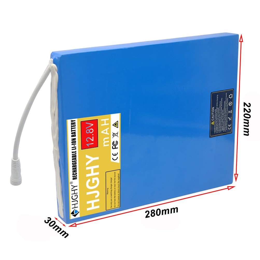 Batería de Litio para farola Solar de 12,8 V, 12 V, 12 Ah, 15 Ah, 18 Ah, 21 Ah, 24 Ah, 27 Ah, 30 Ah, 45 Ah y 60 Ah, LiFePo4, para farola LED, batería Plana.