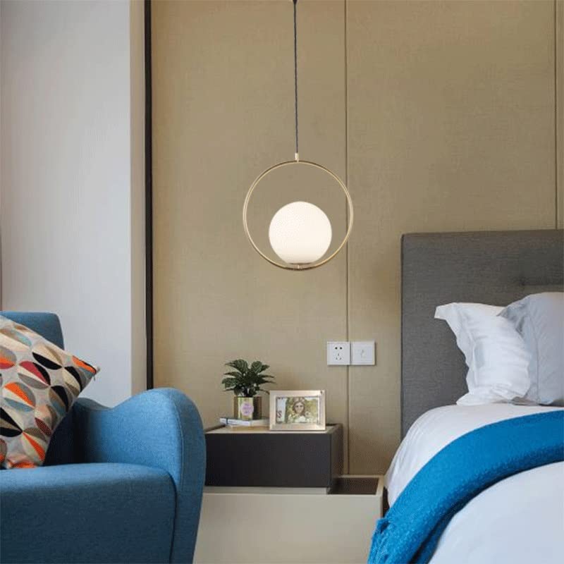 Plafonnier boule nordique créatif pour illuminer une salle à manger - 2