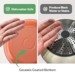 Redchef Non Stick Ceramic Frying Pan Set Nonstick Skillet Set 8/9.5/11 Inch - Image 3