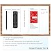 Wooden Frame with Magnet for Echo Show 21, Screen Protector, Magnet Stylus Pen,Magnet Remote Control(Light Brown)