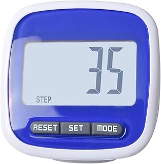 3D Step Walking Bagima Simple Pedometer LCD Display 3D Walking Step Counter Pedometer Running Walking Passometer Counter with Clip