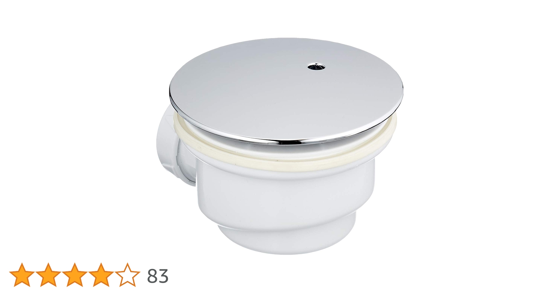 asinox 72607 Valve Drain Shower, White, Bathtub & Shower Diverter