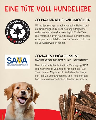 MIMOS Rinder Pansen Getrocknet für Hunde 1000g - Getreidefreier Kauartikel ohne Künstliche Zusatzstoffe