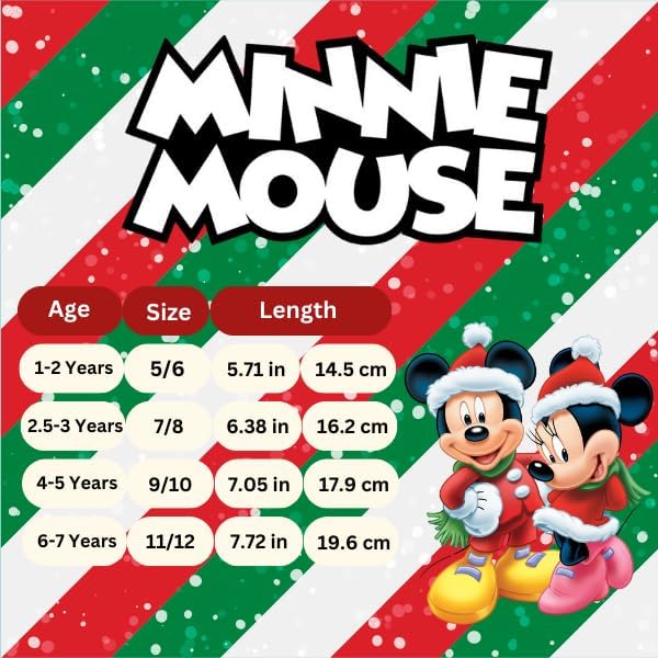 Josmo Sonic Stitch Minnie Mouse Paw Patrol Cars Christmas Slippers for Girls and Boys Holiday Winter Santa Hat House Shoes (Sizes: 5-10 Toddlers / 11-12 Little Kids) - Image 6