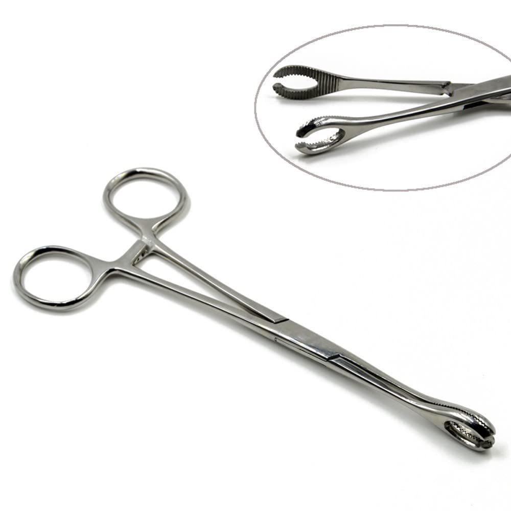 Herramienta de perforación - Profesional Oreja Labio Ombligo Nariz Lengua Septum Esponja Pinzas Abrazadera Alicates para perforar el cuerpo Herramienta