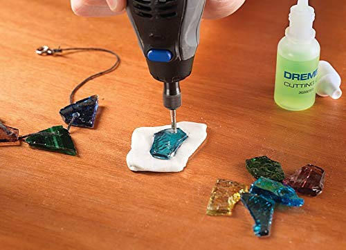 Dremel 662 Diamant Glasbohrer, Zubehörsatz für Multifunktionswerkzeug mit 1 Glasbohrer 3,2 mm zum Bohren in Glas