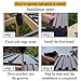 ALTOVEXIS Metal Roofing Panels Roof Sheets Kit 10 Pcs Corrugated Aluminum Black Steel Material Waterproof Ridge Cap for Outdoor Pergola Patio House Bedroom Dog Shed Walls Siding Cover Replacement