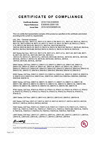 Airic Heat Shrink Butt Connectors 50Pcs 12-10Gauge Waterproof Butt Connector Yellow Heat Shrink Marine Automotive Electrical Straight Wire Crimp Connectors, Yellow #TOP7