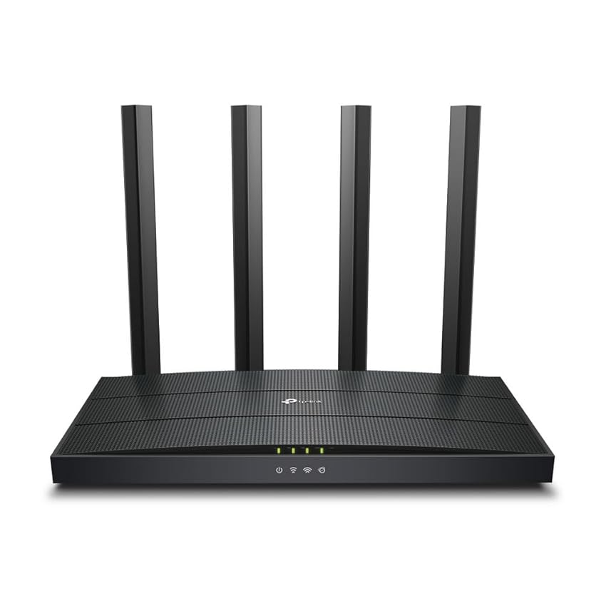Immagine del prodotto TP-Link Archer AX18 AX1500Mbps Router WiFi 6 Dual-Band, 4 Porta Gigabit, 1201Mbps su 5 GHz e 300Mbps su 2,4 GHz, 4 Antenne Ad Alto Guadagno, Parental Control, Rete Ospiti, QoS, OFDMA, EasyMesh, WPA3