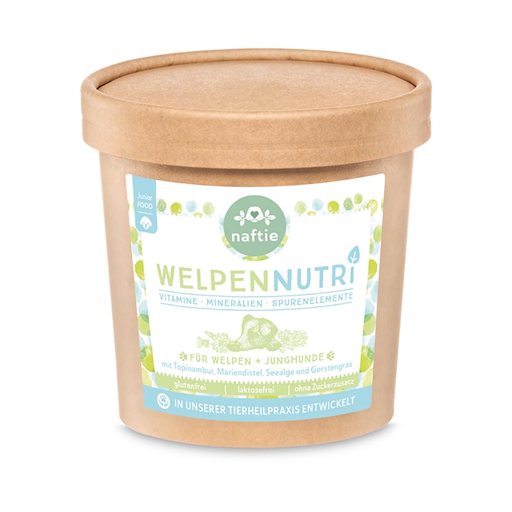 Bio Welpenfutter Starterset zum Mischen - Hundefutter | Premium Mix für Welpen: Bio-Reinfleischdosen, Bio-Flocken & Bio-Öl, regional, getreidefrei, glutenfrei