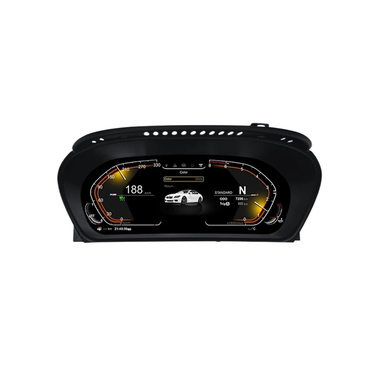 Panel de instrumentos digital BMW Serie 5 E60 E61 pantalla LCD HD 7
