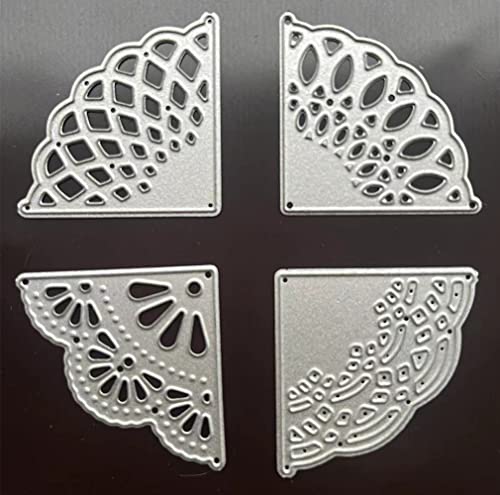 Lace Corner Cutting Dies Lace Pocket Die Cuts Metal Cutting Dies For Diy Scrapbooking Album Decorative Card Making #TOP3