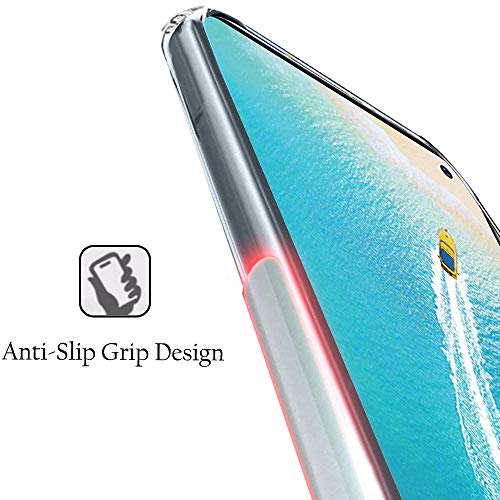 Image of TheGiftKart Ultra Clear Slim Shockproof Anti-Slip Grip Soft Back Cover Case with Best Camera Protection & Anti-Dust Plugs Built-in for Vivo V17 (Transparent)