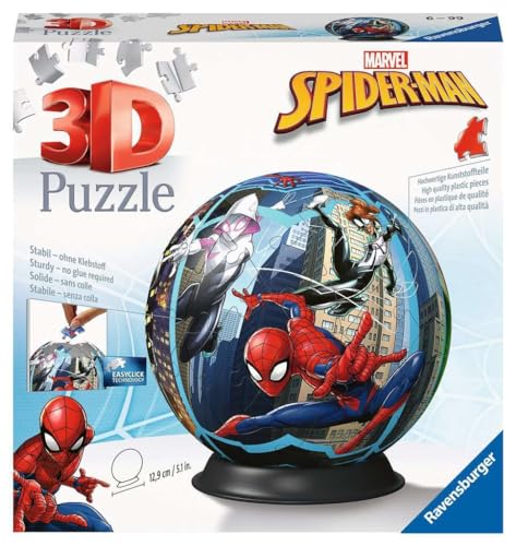 Ravensburger - Puzzle 3D Ball - Spider-Man - A partir de 6 Ans - ...