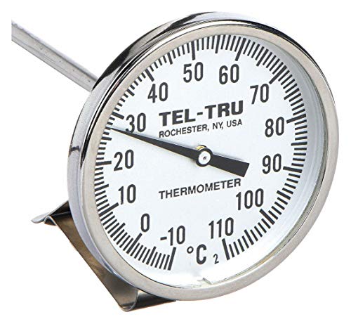 Bimetal Thermom, 2 in Dial, -10 to 110C
