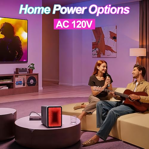 Iceblue 13 Display Modes Dimmable LED Light Mirror Gaming Mini Fridge,4L/6Cans Small Refrigerator LS-4FM-BLACK の商品画像 6