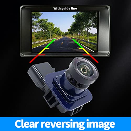 Image of Rear View Back Up Camera Reversing Parking Assist Camera Compatible with Ford Fusion 2013-2016 Replaces ES7Z19G490A ES7Z-19G490-A DS7Z19G490A DS7Z-19G490-A
