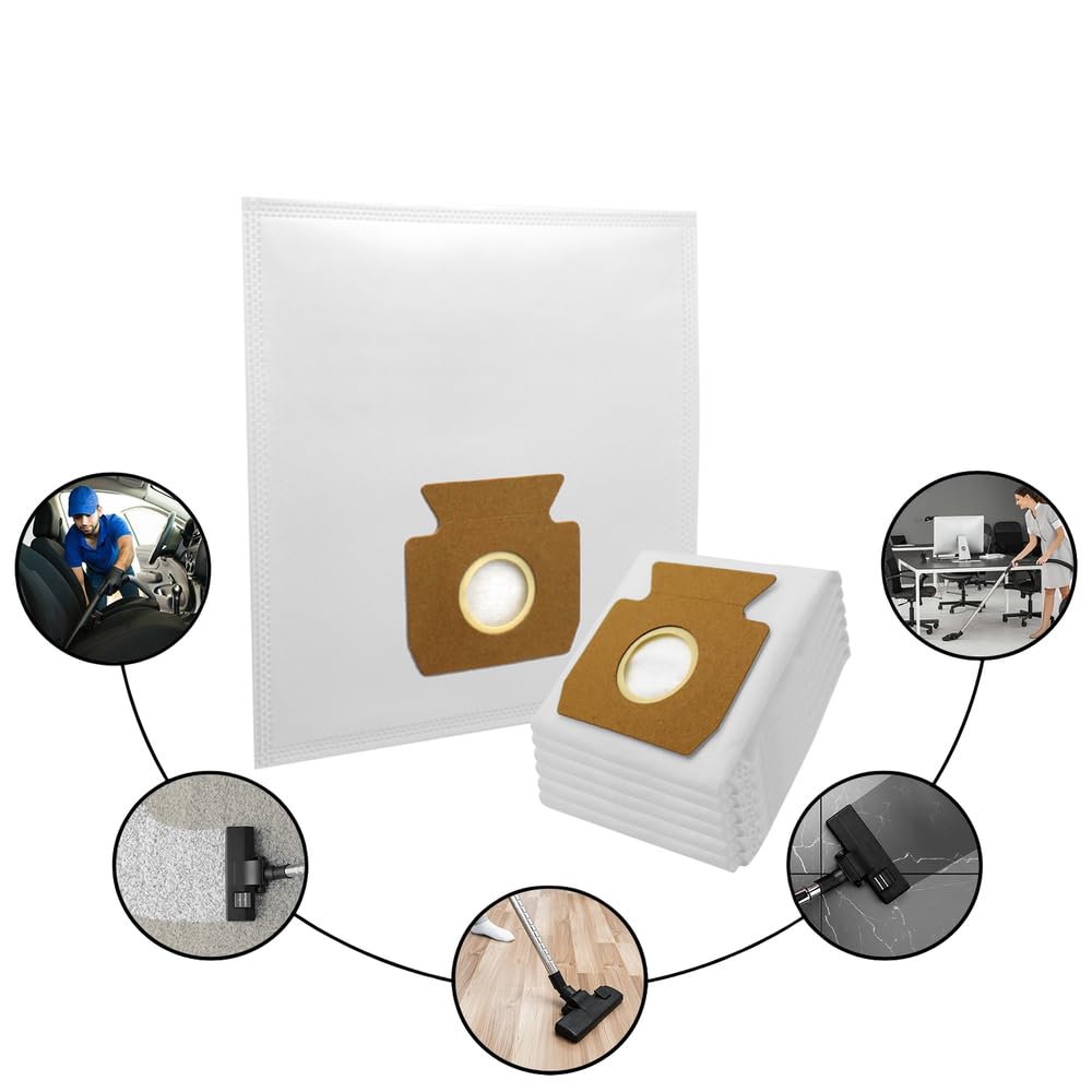 Kallefornia® K134 - 10 Sacchetti Per Aspirapolvere Compatibili Con Rowenta RO 6864 EA