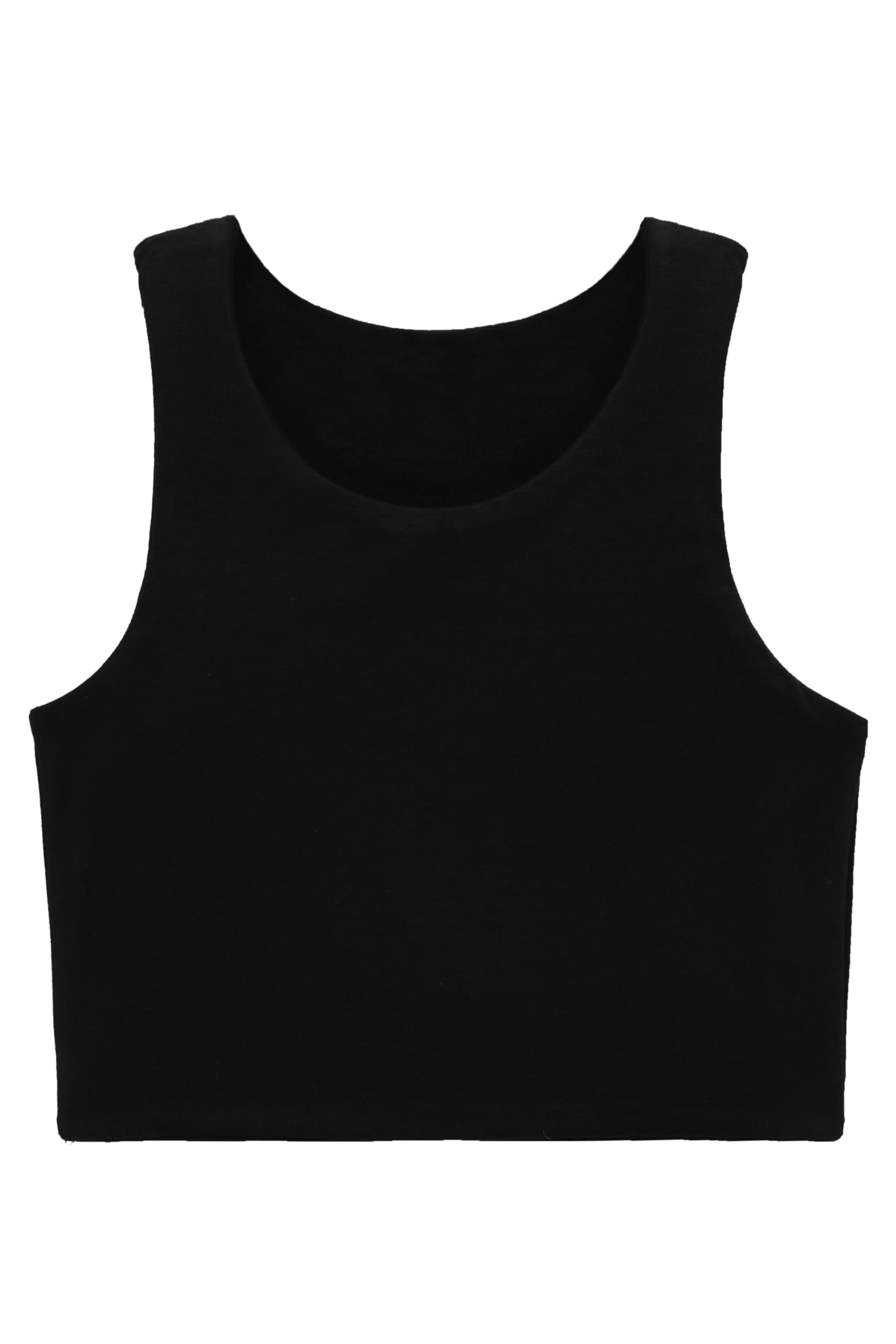 Lilax Basic Crop Tank Top T-Shirt Fille
