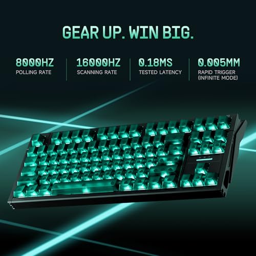 Image of IQUNIX EZ80 RS Magnetic Switch Hall Effect Gaming Keyboard (Magnetic X Ultra Switch)