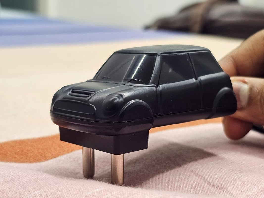 SCRISHOT Charger Power Adapter 12V/1A Auto-Cut Off Charger for Kids Ride On Car Battery Charger for SUV Car A Variety of Electric Baby Carriage Ride Toy Battery Power Adapter - Black | BIS Certified