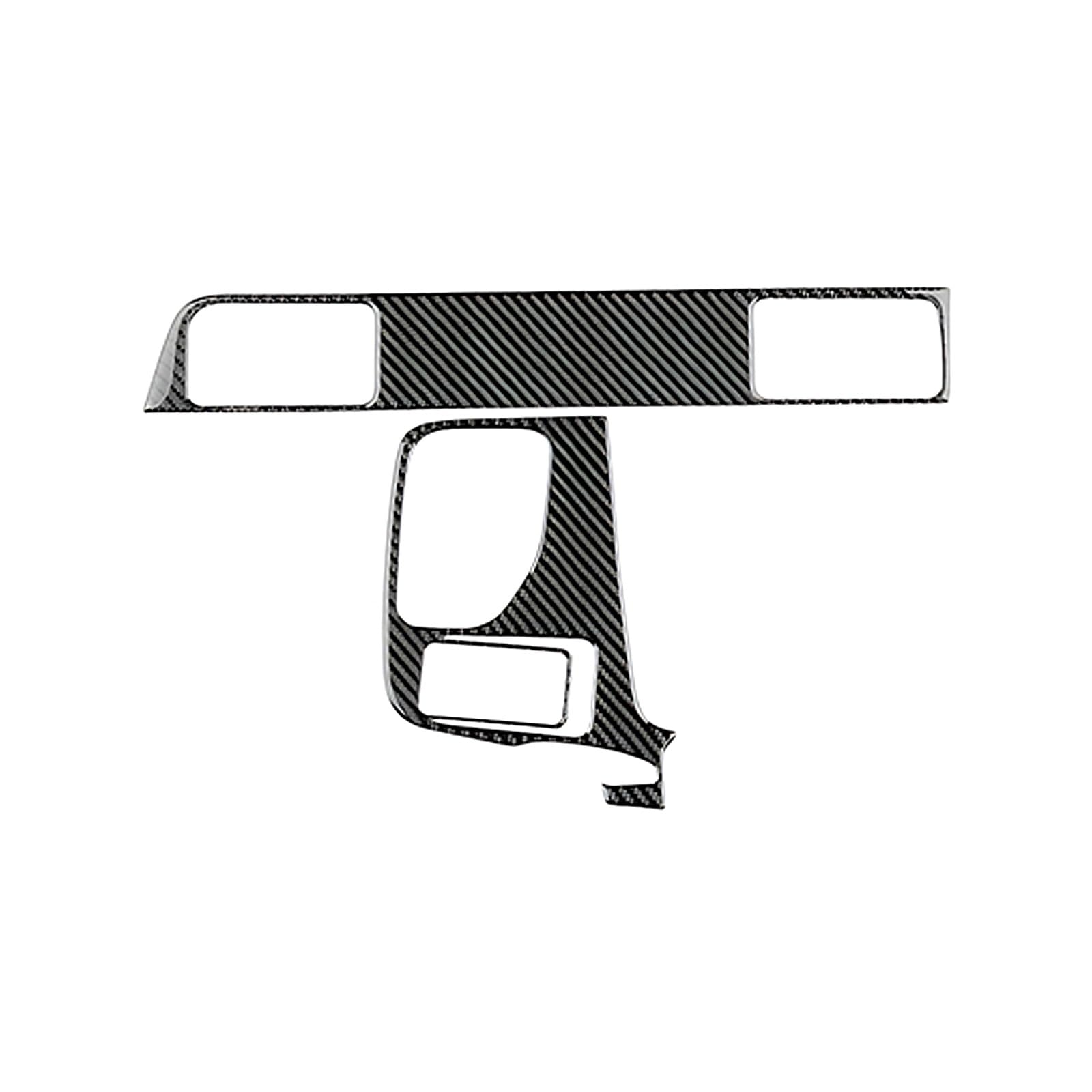 Dashboard Outlet Cover Compatible with Mitsubishi for Outlander 2013-2021 LHD RHD Car Dashboard Air Vent Trim Frame Air Outlet Decorative Cover Sticker