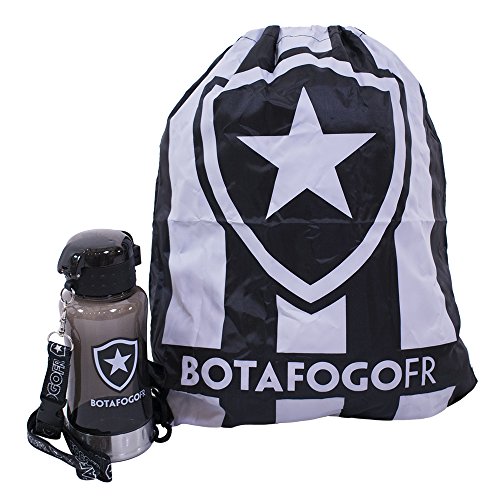 Garrafa 500ml Com Mochila Tipo Saco - Botafogo