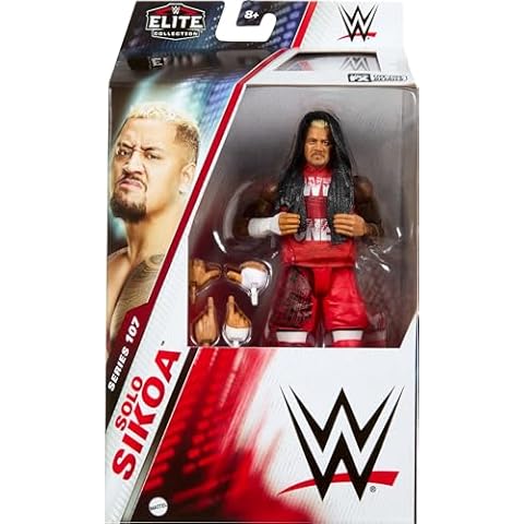 Mattel WWE Elite Solo Sikoa Action Figure Cover
