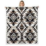 Photo Gallery richhome coperta western azteco sud-occidentale in morbido pile sherpa accogliente caldo rustico casa colonica peluche plaid motivo geometrico bambino 76 x 101 cm bianco marrone nero per letto divano Photo Gallery richhome coperta western azteco sud-occidentale in morbido pile sherpa accogliente caldo rustico casa colonica peluche plaid motivo geometrico bambino 76 x 101 cm bianco marrone nero per letto divano