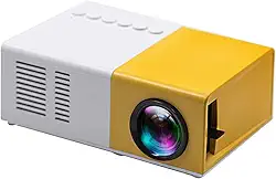 Mini Projetor Portátil 600 Lumes HD Yg-300 Hdmi USB