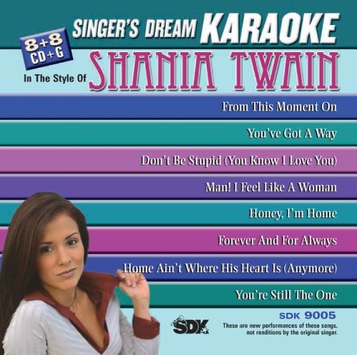 Singer's Dream Karaoke: Shania Twain Karaoke [Audio CD]