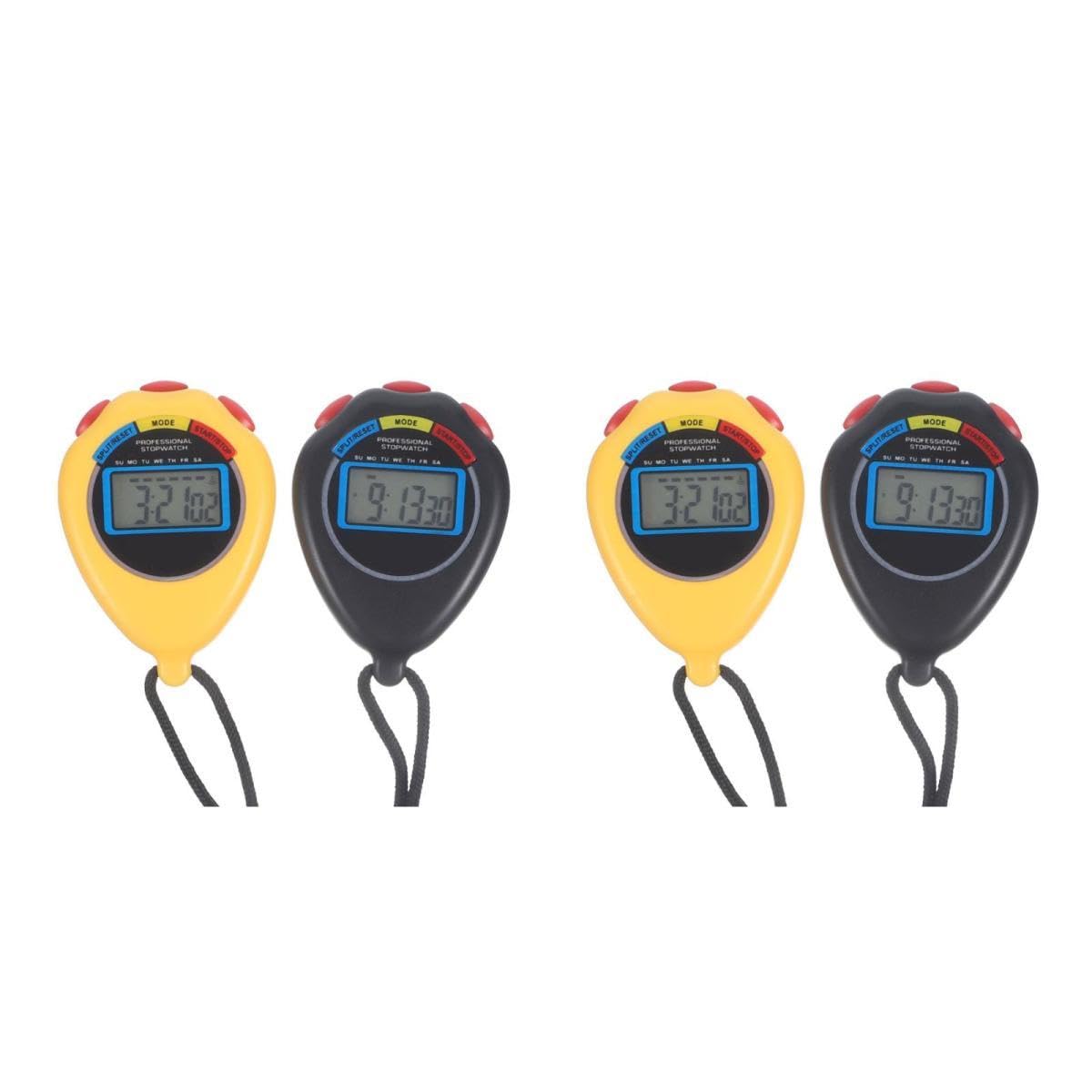 BESTonZON Timer Sportivo con Display Cronometro Multi per Allenamento Palestra E Corsa Timer Elettronico per Fitness Facile Usare E Portatile