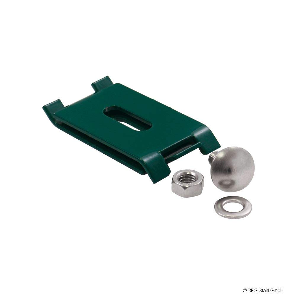 5 x Mattenverbinderset RAL 6005 Grün