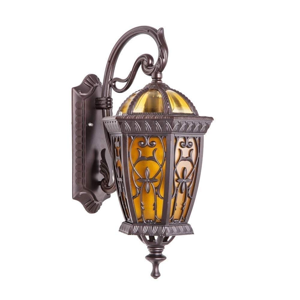 Applique murale extérieure imperméable eau luminaire de jardin robuste pour ampoule E27