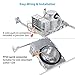 TORCHSTAR 8-Pack 4 Inch Shallow New Construction Recessed Lighting Housing, IC Rated & Air Tight Ceiling LED Downlight Can with J-Box, ETL Listed Slim/Narrow Can Light Housing, TP24 Connector