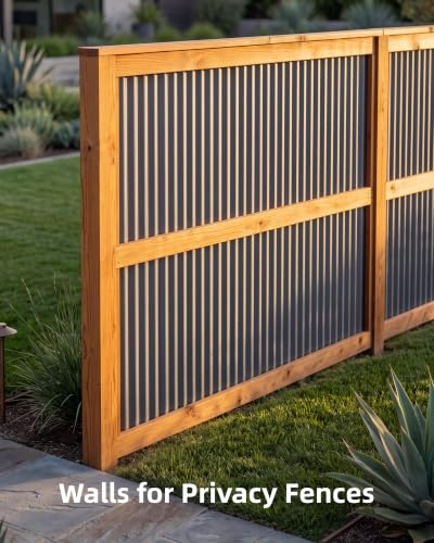 Image of GarveeLife Ribbed Metal Roofing Panels, 178 Ft