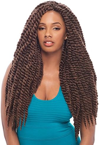 Noir 2X Havana Mambo Twist Braid 24" - Color 350 - Synthetic Braiding