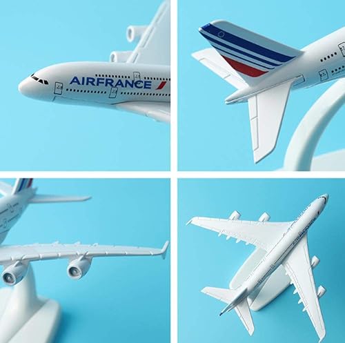 Miniatura 5 de 6.3in modelo de aviones a380 Airbus modelo 1 400 regalo de cumpleaños colección salón decoración
