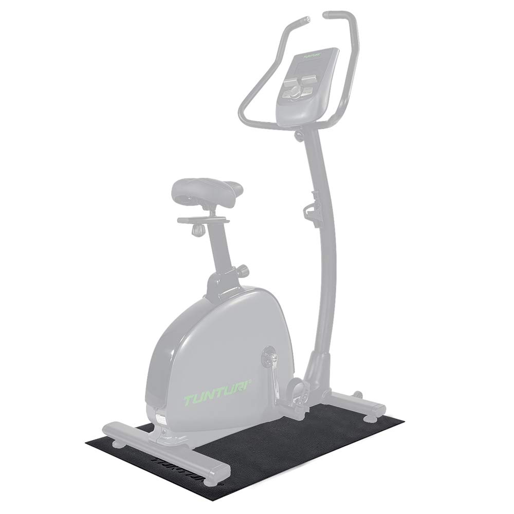 Tunturi-Fitness 14Tusfu120 Alfombrilla Protectora para Máquinas de Musculación, Unisex Adulto, Negro, 200 x 92.5 cm